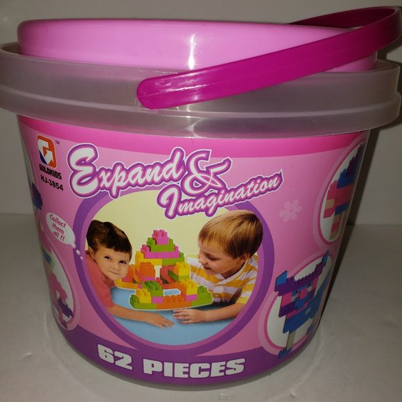 New 52pc Block Bucket - Picture 1 of 9